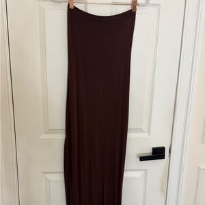 PLT Brown Maxi Dress